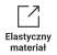 elastyczny materiał